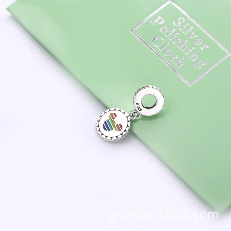 (imagine pentru) Talisman PANDORA de tip pandantiv cu Disney, Mickey Mouse Curcubeu - P4000360522 - Vizualizare 4