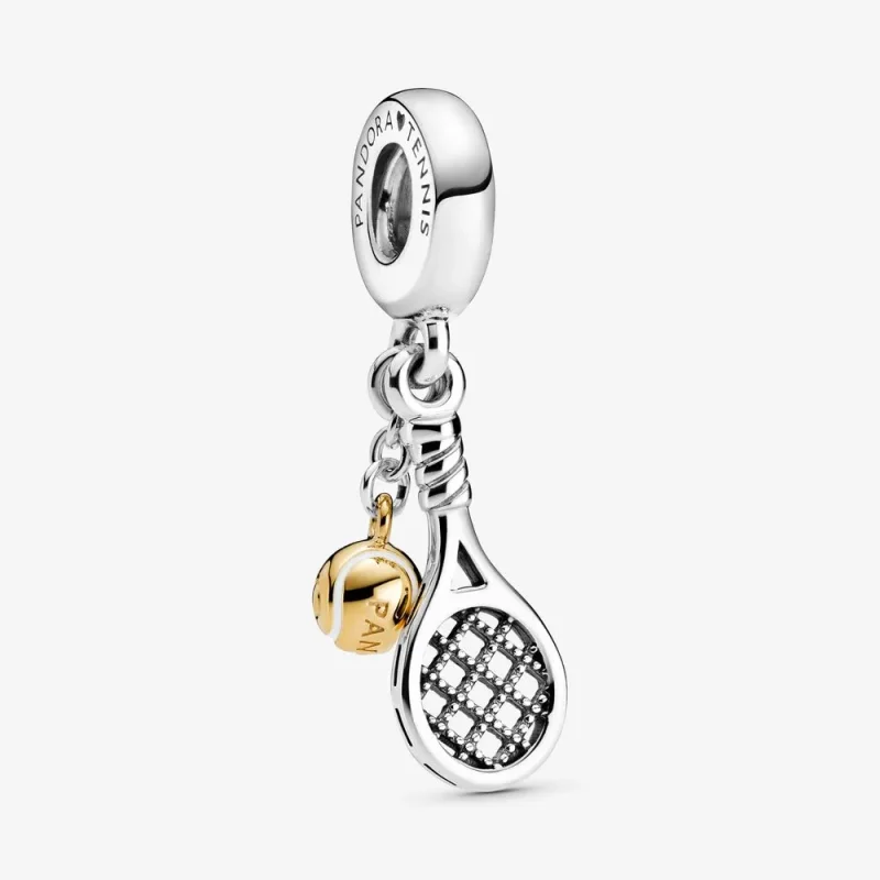 (imagine pentru) Talisman PANDORA de tip pandantiv cu rachetă și minge de tenis - 769026C01
