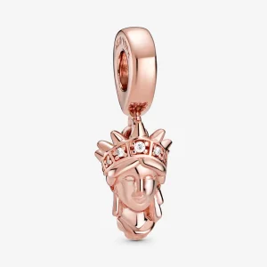 (imagine pentru) Talisman PANDORA de tip pandantiv cu Statuia Libertății din New York - 788989C01