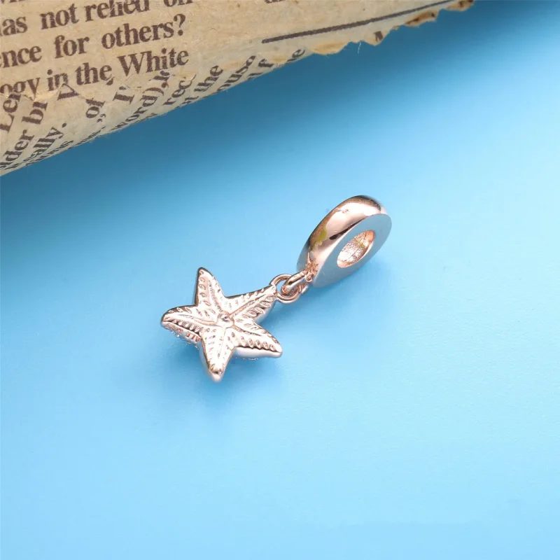 (imagine pentru) Talisman PANDORA de tip pandantiv cu Stea de mare spumante - 788942C01 - Vizualizare 4