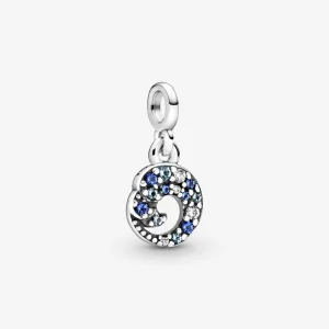 (imagine pentru) Talisman PANDORA de tip pandantiv Valurile mele oceanice albastre - 799010C01