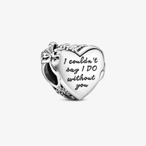 (imagine pentru) Talisman PANDORA în formă de inimă - 799146C00