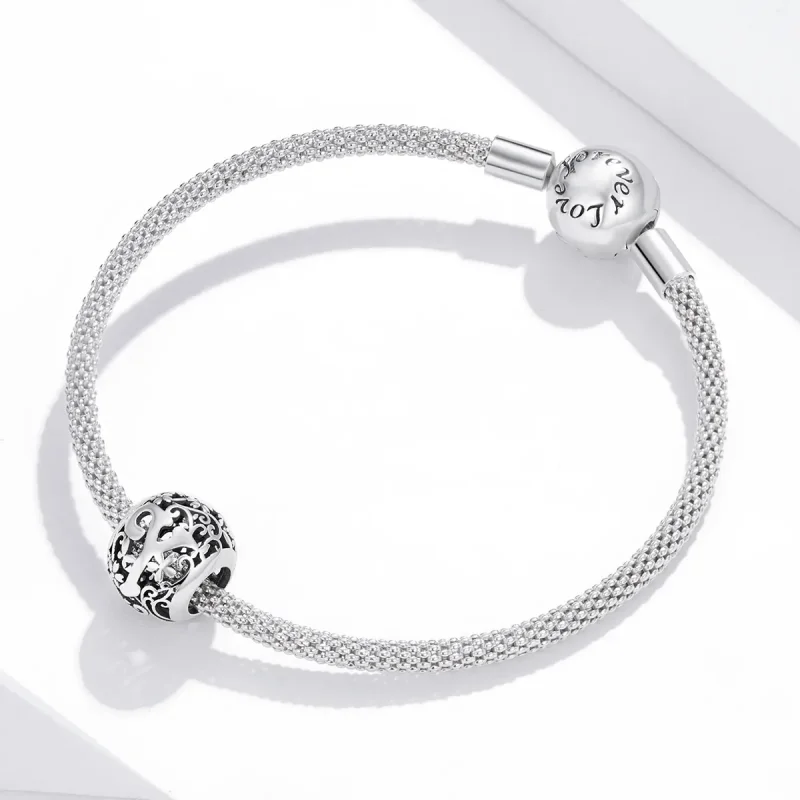 (imagine pentru) Pandora Style Floare cu Deschizături Litera Y Charm - SCC1444-Y - Vizualizare 3