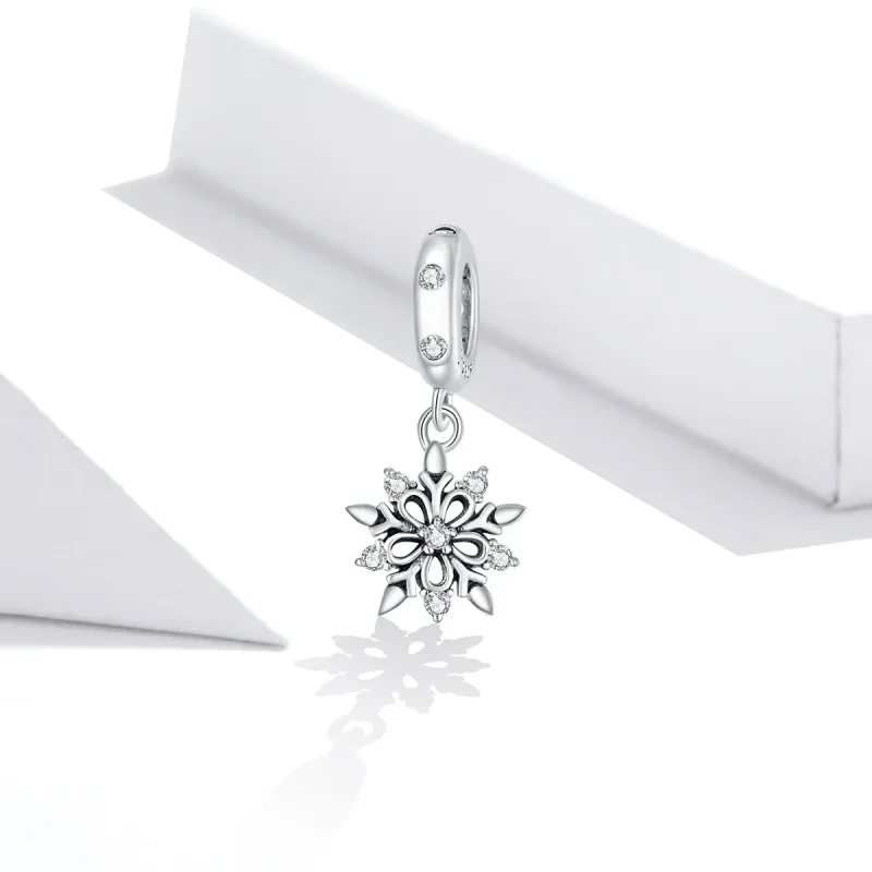 (imagine pentru) Pandora Style Cristal Fulgi de Zăpadă Pendant - SCC1649 - Vizualizare 2