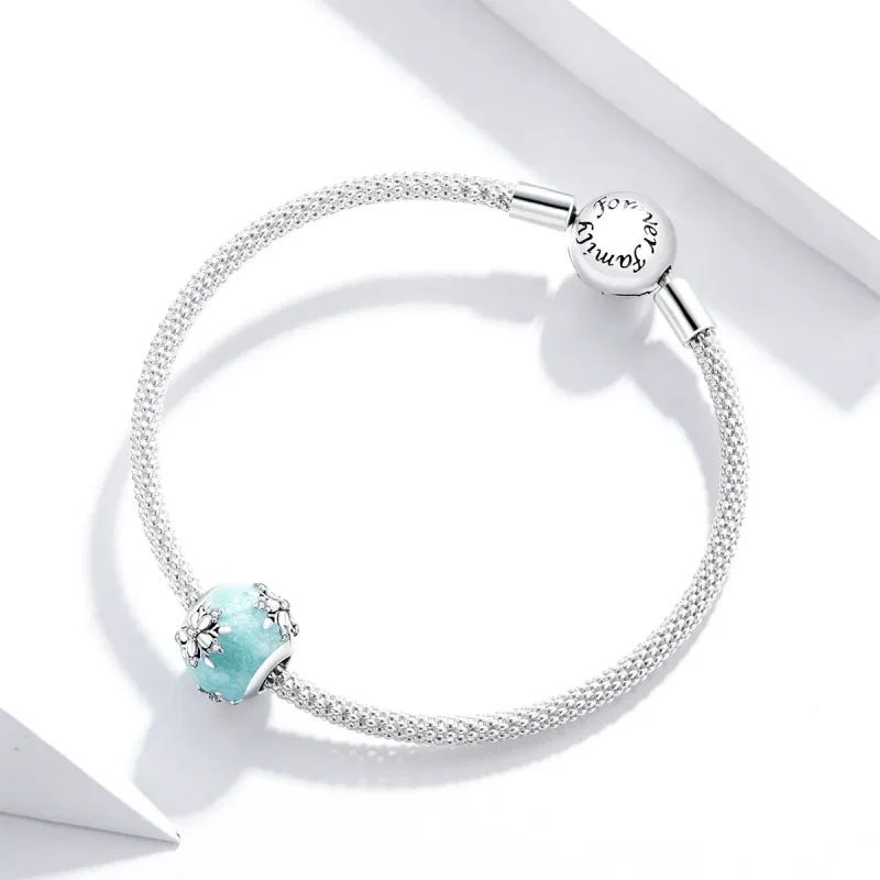 (imagine pentru) Pandora Style Shiny Snowflakes Charm - SCC1650 - Vizualizare 3