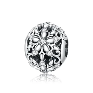 (imagine pentru) Pandora Style Charm cu Fulgi de Zăpadă Openwork - SCC1651