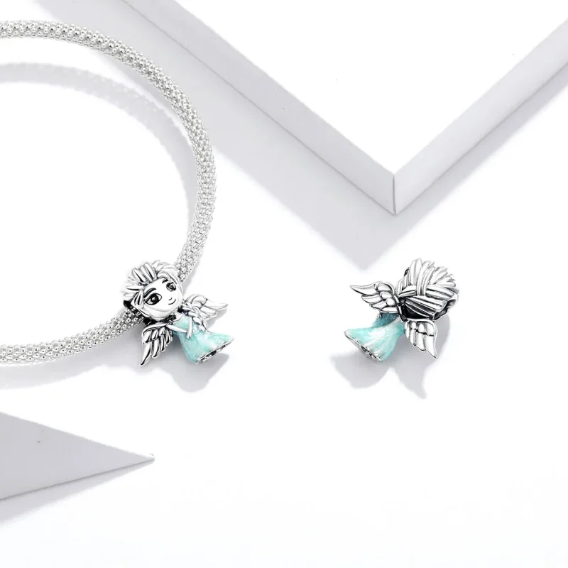 (imagine pentru) Pandora Style Zâna Zăpezii Charm - SCC1652 - Vizualizare 4