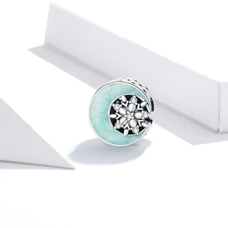 (imagine pentru) Pandora Style Charm Zăpadă și Lumina Lunii - SCC1653 - Vizualizare 2