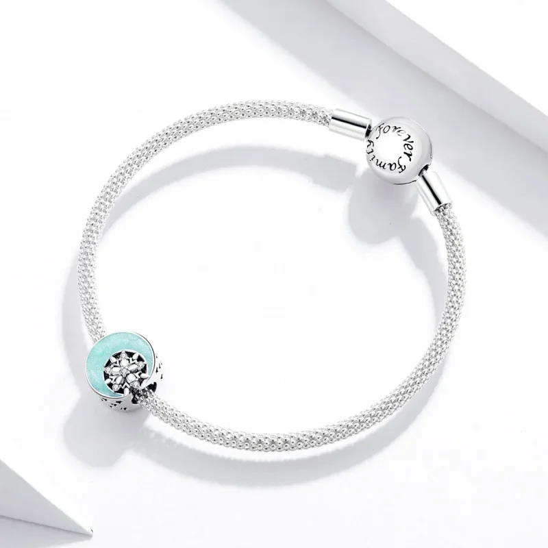 (imagine pentru) Pandora Style Charm Zăpadă și Lumina Lunii - SCC1653 - Vizualizare 3