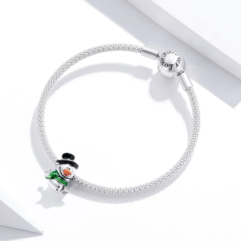 (imagine pentru) Pandora Style Mic Bățos de Zăpadă Charm - SCC1665 - Vizualizare 3