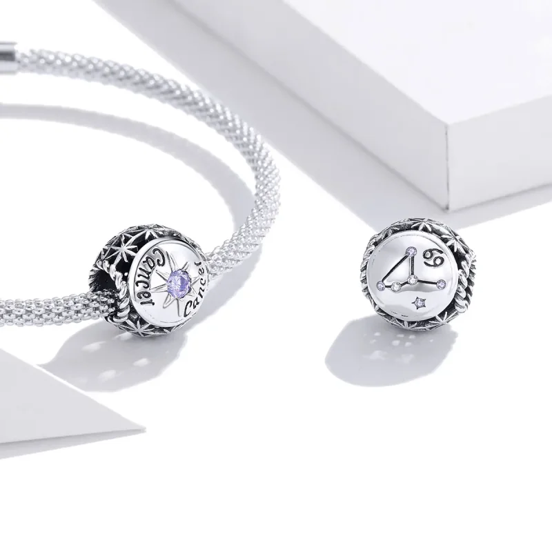 (imagine pentru) Pandora Style Charm Strălucitor Cancer - SCC1725-4 - Vizualizare 3
