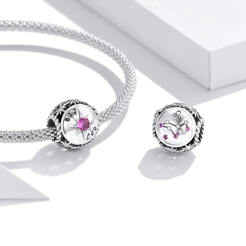 (imagine pentru) Pandora Style Shining Leo Charm - SCC1725-5 - Vizualizare 3