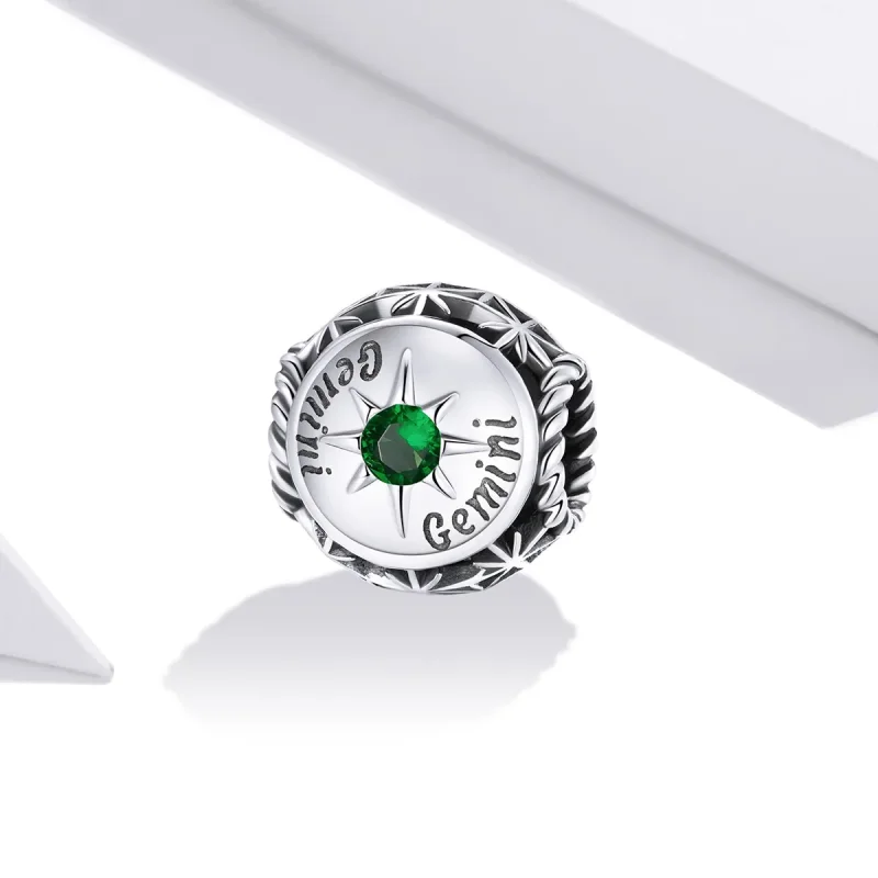 (imagine pentru) Pandora Style Charm Strălucitor Gemeni - SCC1725-7 - Vizualizare 2