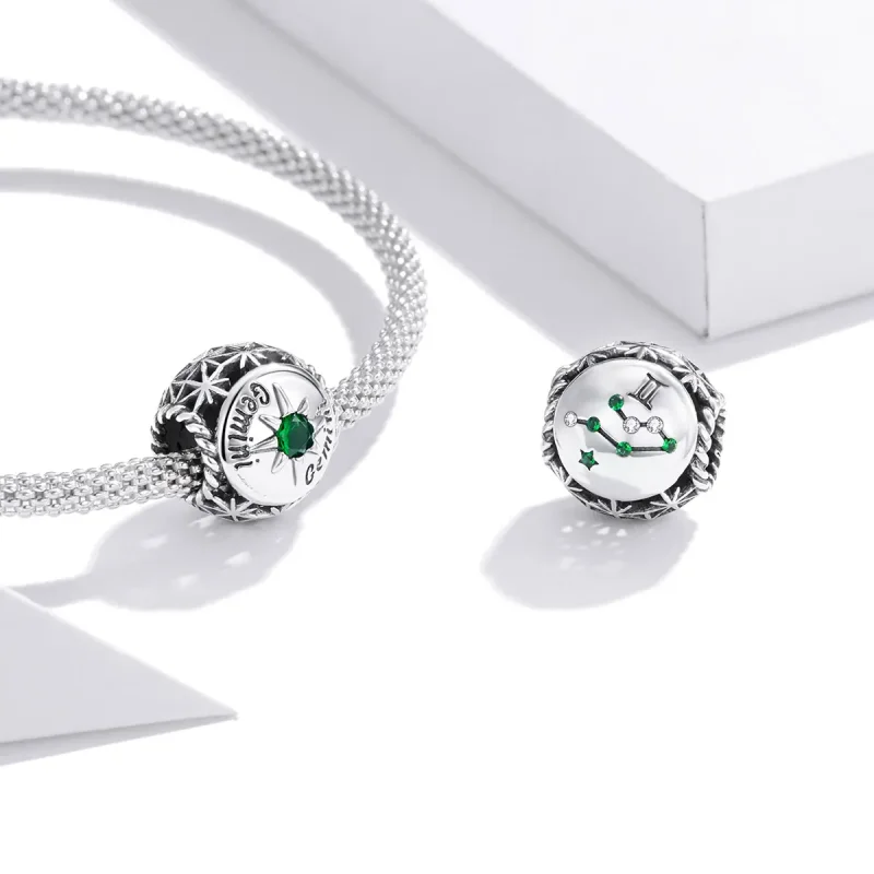 (imagine pentru) Pandora Style Charm Strălucitor Gemeni - SCC1725-7 - Vizualizare 3