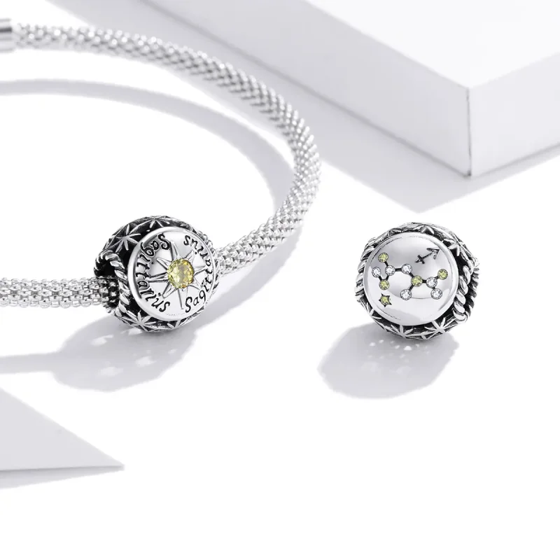 (imagine pentru) Pandora Style Shining Sagittarius Charm - SCC1725-9 - Vizualizare 3
