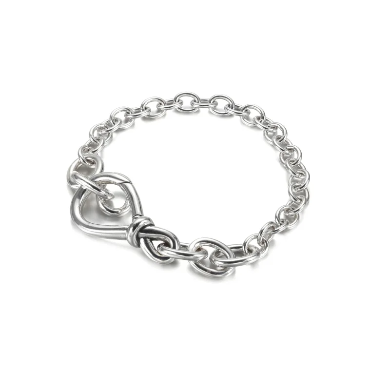 (imagine pentru) Brățară cu lanț voluminos înnodat în stil infinity - 598911C00 - Vizualizare 2