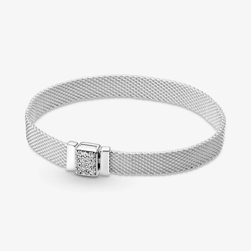 (imagine pentru) Brățară cu închizătoare strălucitoare Pandora Reflexions - 599166C01