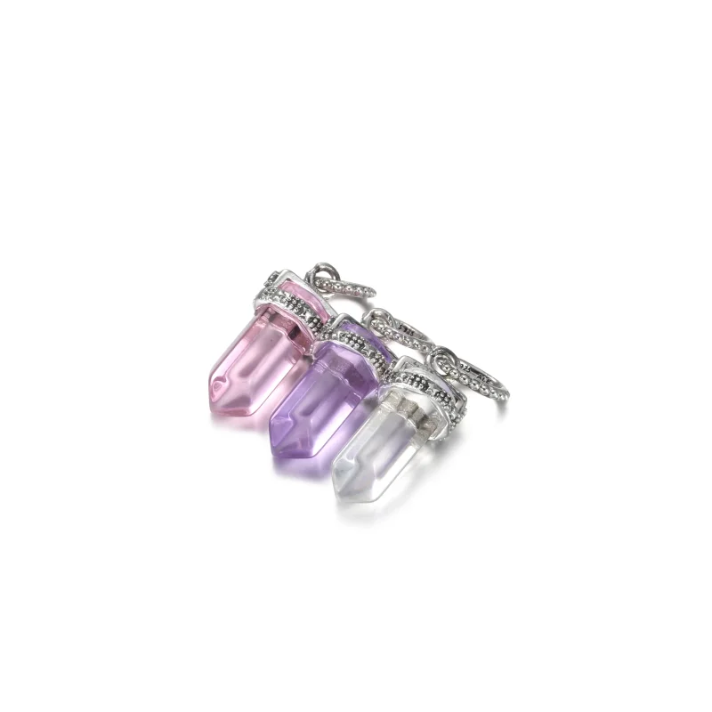 (imagine pentru) Colier Pandora cu Talismane albă din argint - 399185C03 - Vizualizare 2