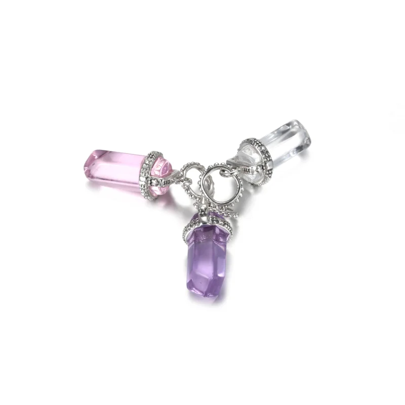 (imagine pentru) Colier Pandora cu Talismane albă din argint - 399185C03 - Vizualizare 3