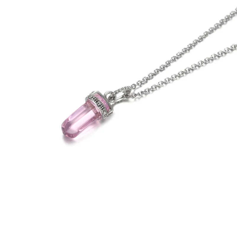 (imagine pentru) Colier Pandora cu Talismane albă din argint - 399185C03 - Vizualizare 5