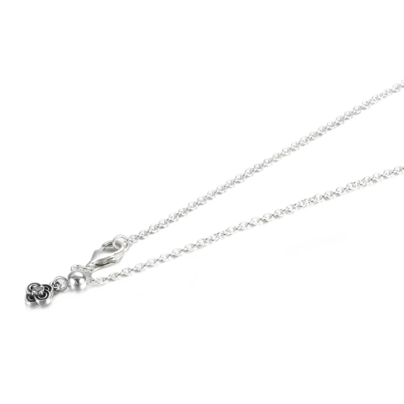 (imagine pentru) Colier Pandora cu Cheie & Floare din argint - 399339C01 - Vizualizare 4