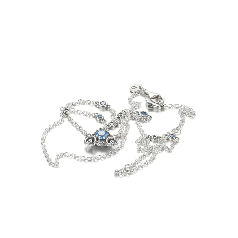 (imagine pentru) Colier Pandora cu Disney Pumpkin Coach din argint - 399198C01 - Vizualizare 5