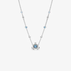 (imagine pentru) Colier Pandora cu Disney Pumpkin Coach din argint - 399198C01