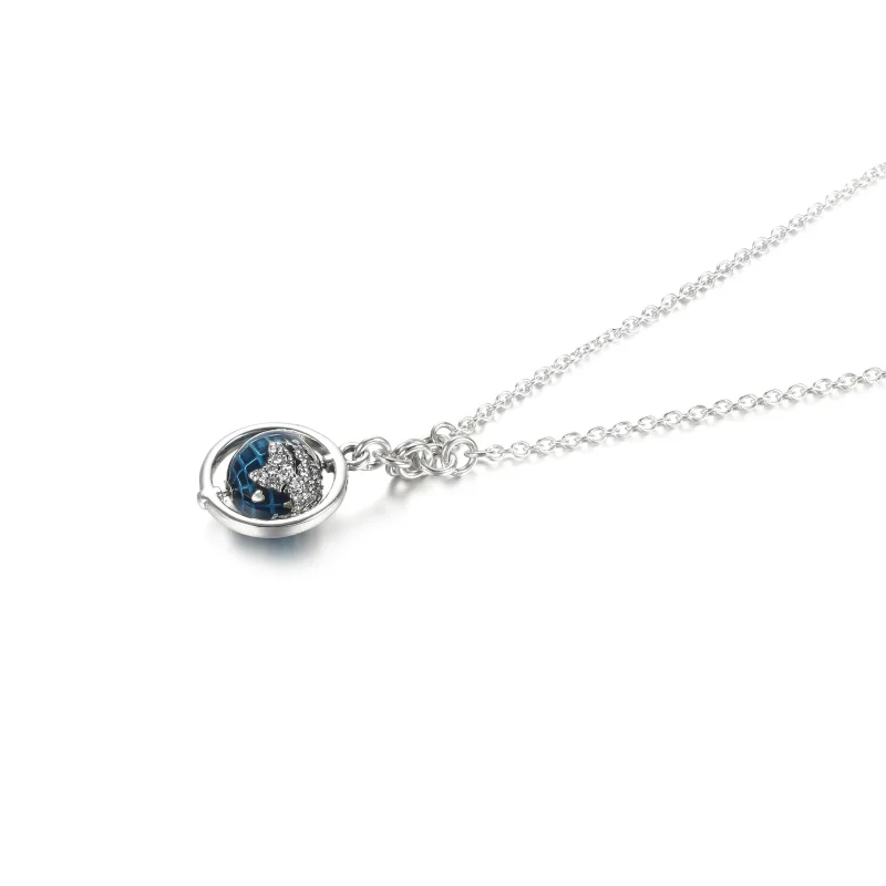 (imagine pentru) Colier Pandora cu Glob din argint - 399235C01 - Vizualizare 2