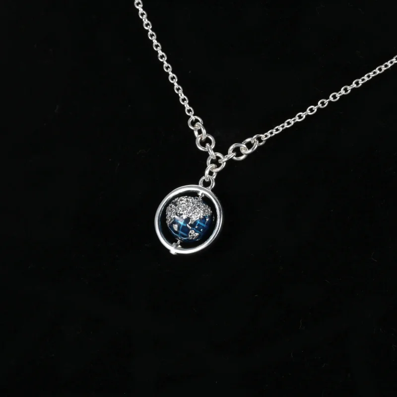(imagine pentru) Colier Pandora cu Glob din argint - 399235C01 - Vizualizare 5