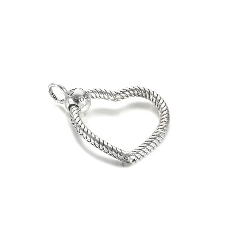 (imagine pentru) Pandantiv Pandora Moments cu talisman în formă de inimă - 399384C00 - Vizualizare 3