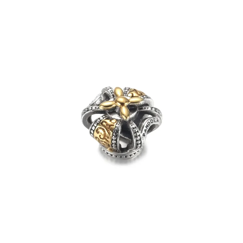 (imagine pentru) Talisman cu coroană regală în două nuanțe - 799340C00 - Vizualizare 2