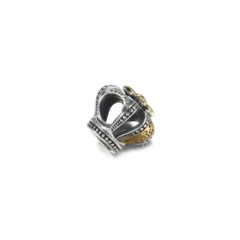 (imagine pentru) Talisman cu coroană regală în două nuanțe - 799340C00 - Vizualizare 3