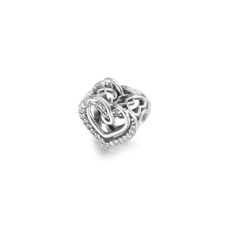 (imagine pentru) Talisman cu inimi strălucitoare - 799270C01 - Vizualizare 2