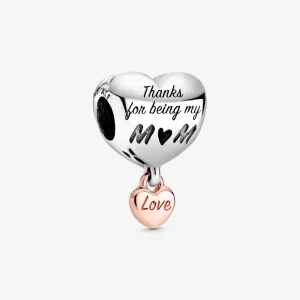 (imagine pentru) Talisman cu inimioară Love You Mum - 788830C00