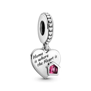 (imagine pentru) Talisman de tip pandantiv cu inimă Love My Home - 799324C01