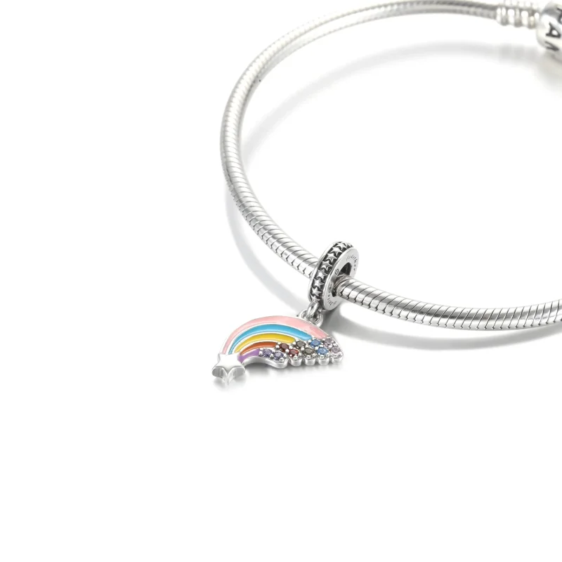 (imagine pentru) Talisman de tip pandantiv Curcubeu colorat - 799351C01 - Vizualizare 5
