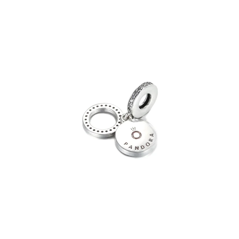 (imagine pentru) Talisman de tip pandantiv dublu cu disc roșu strălucitor - 799186C03 - Vizualizare 3