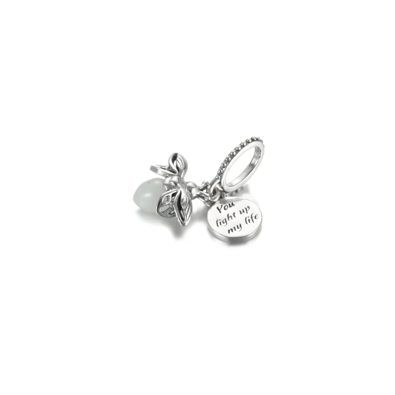 (imagine pentru) Talisman de tip pandantiv Licurici care strălucesc în întuneric - 799352C01 - Vizualizare 2