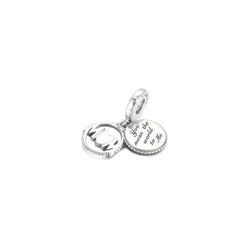 (imagine pentru) Talisman de tip pandantiv Mum glob lucios - 799368C01 - Vizualizare 4