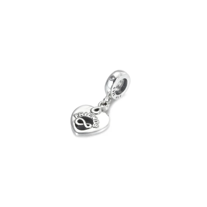 (imagine pentru) Talisman de tip pandantiv în formă de inimă „Friends Forever” - 799294C01 - Vizualizare 2