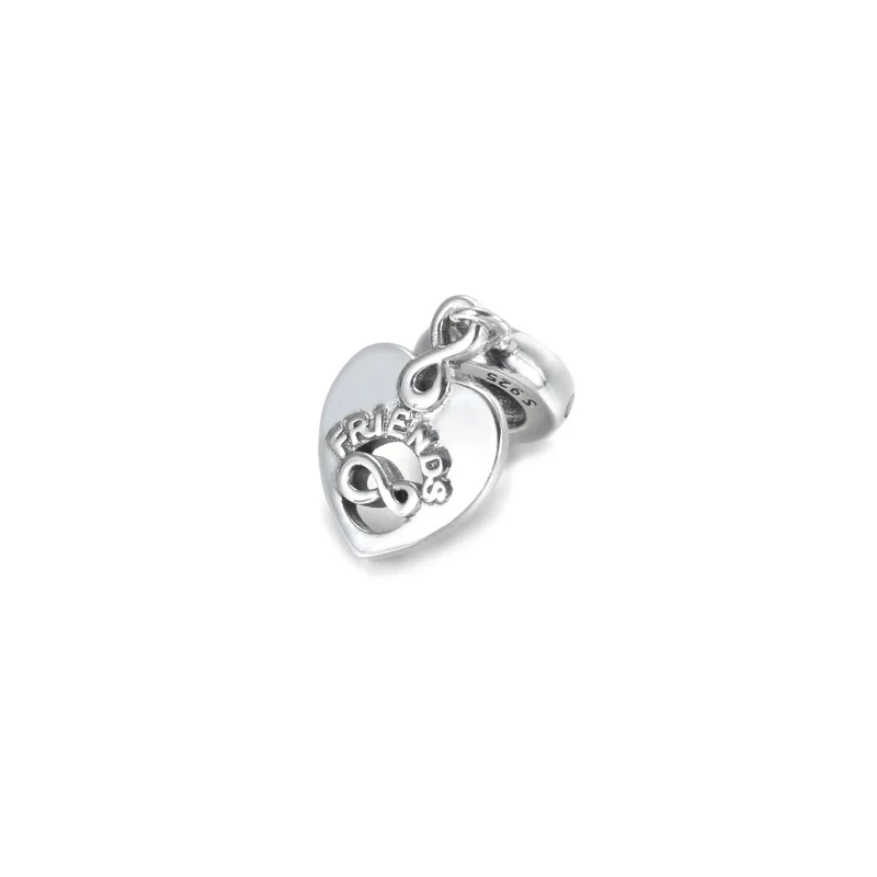 (imagine pentru) Talisman de tip pandantiv în formă de inimă „Friends Forever” - 799294C01 - Vizualizare 4