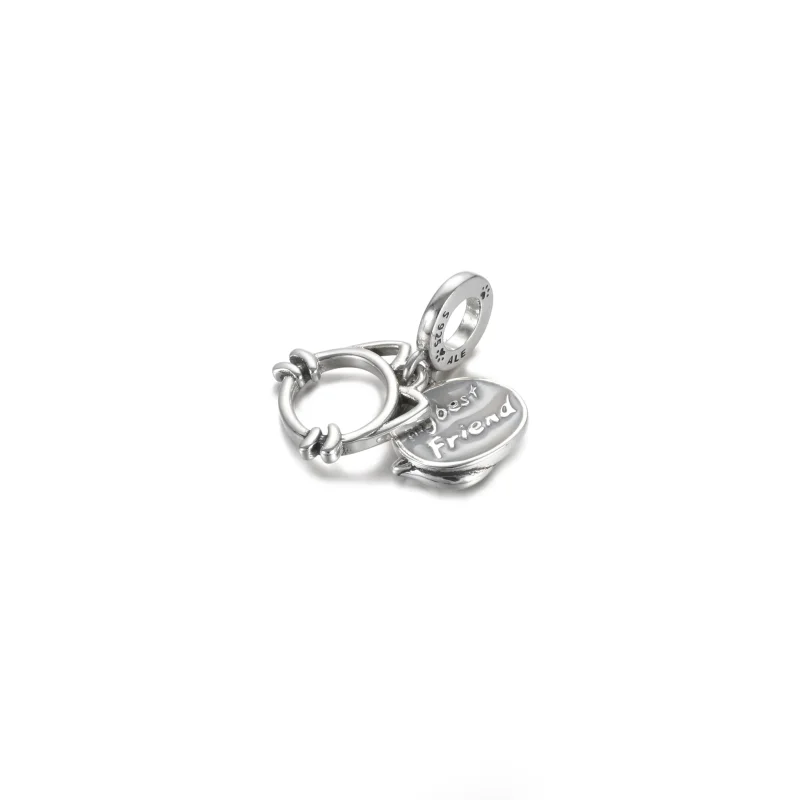 (imagine pentru) Talisman de tip pandantiv Pisica - animalul meu de companie - 799329C01 - Vizualizare 2
