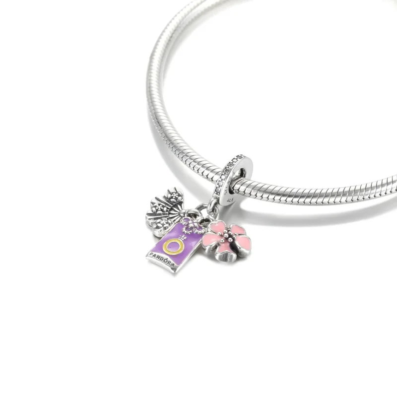 (imagine pentru) Talisman de tip pandantiv Sakura, Omamori și evantai japonez - 799326C01 - Vizualizare 5