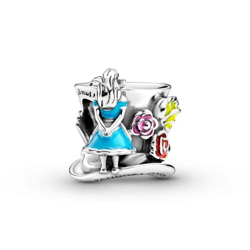 (imagine pentru) Talisman Disney Alice în Țara Minunilor și ceaiul Pălărierului nebun - 799348C01