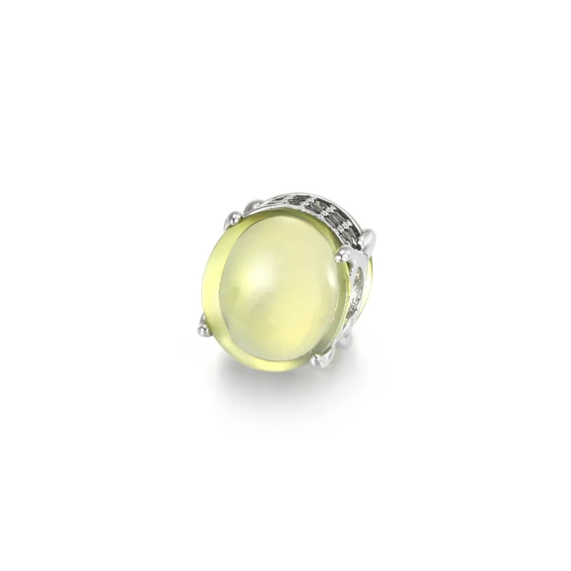 (imagine pentru) Talisman oval verde tip caboșon - 799309C02 - Vizualizare 2