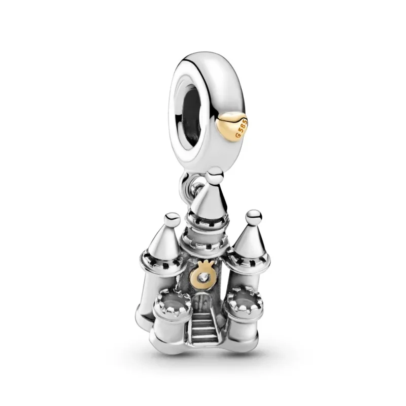 (imagine pentru) Talisman pandantiv Castel în două nuanțe - 799337C00