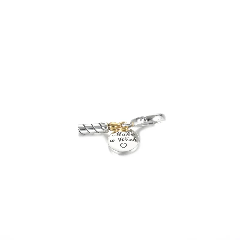 (imagine pentru) Talisman pandantiv Lumânare pentru zi de naștere în două nuanțe - 799328C00 - Vizualizare 4