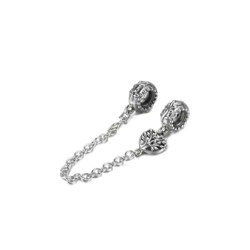 (imagine pentru) Talisman Pandora Arborele genealogic al inimii din argint - 799293C00 - Vizualizare 2