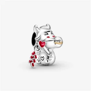 (imagine pentru) Talisman Pandora Cute Ox în două nuanțe - 799268C01