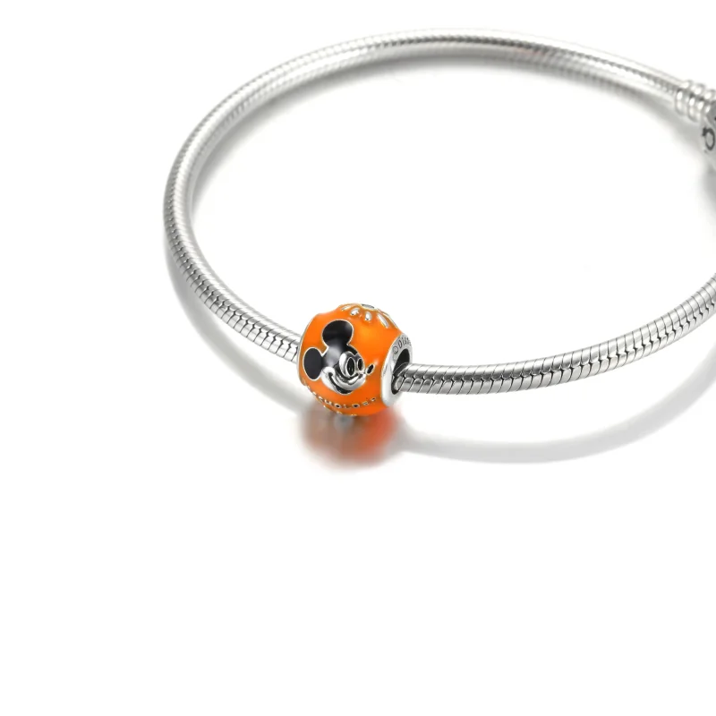 (imagine pentru) Talisman Pandora Disney Parks Passholder din argint - 799262C01 - Vizualizare 5